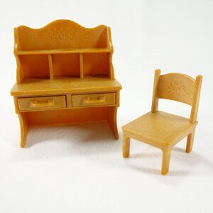Calico Critters Red Roof Country Home Desk and Chair Replacement Parts
